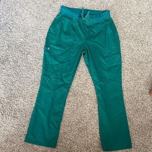 Jaanuu Women’s Cargo Pants in Teal